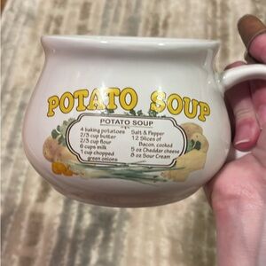 Potato Soup Recipe Mug